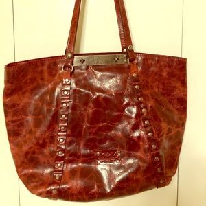 Patricia Nash Benevenuto Italian leather tote.